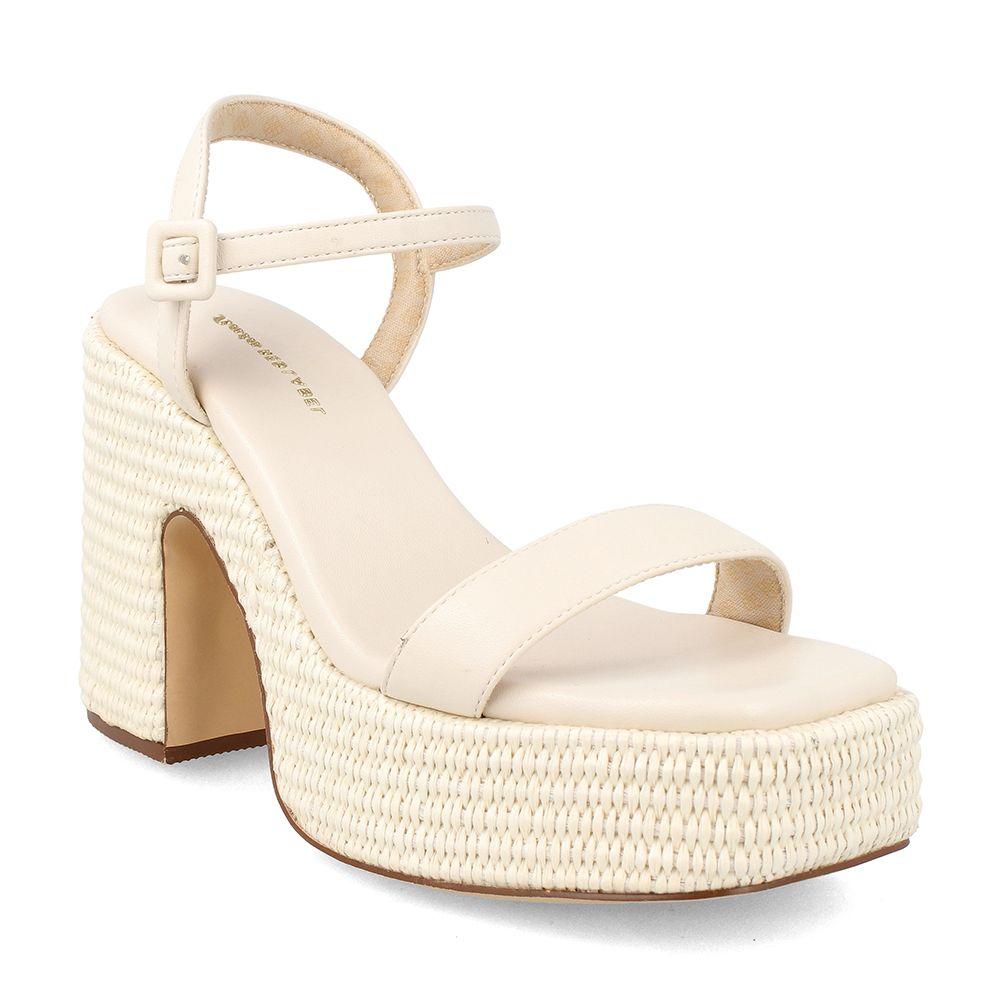 Sandalia Mujer Bata Volep Blanco-1