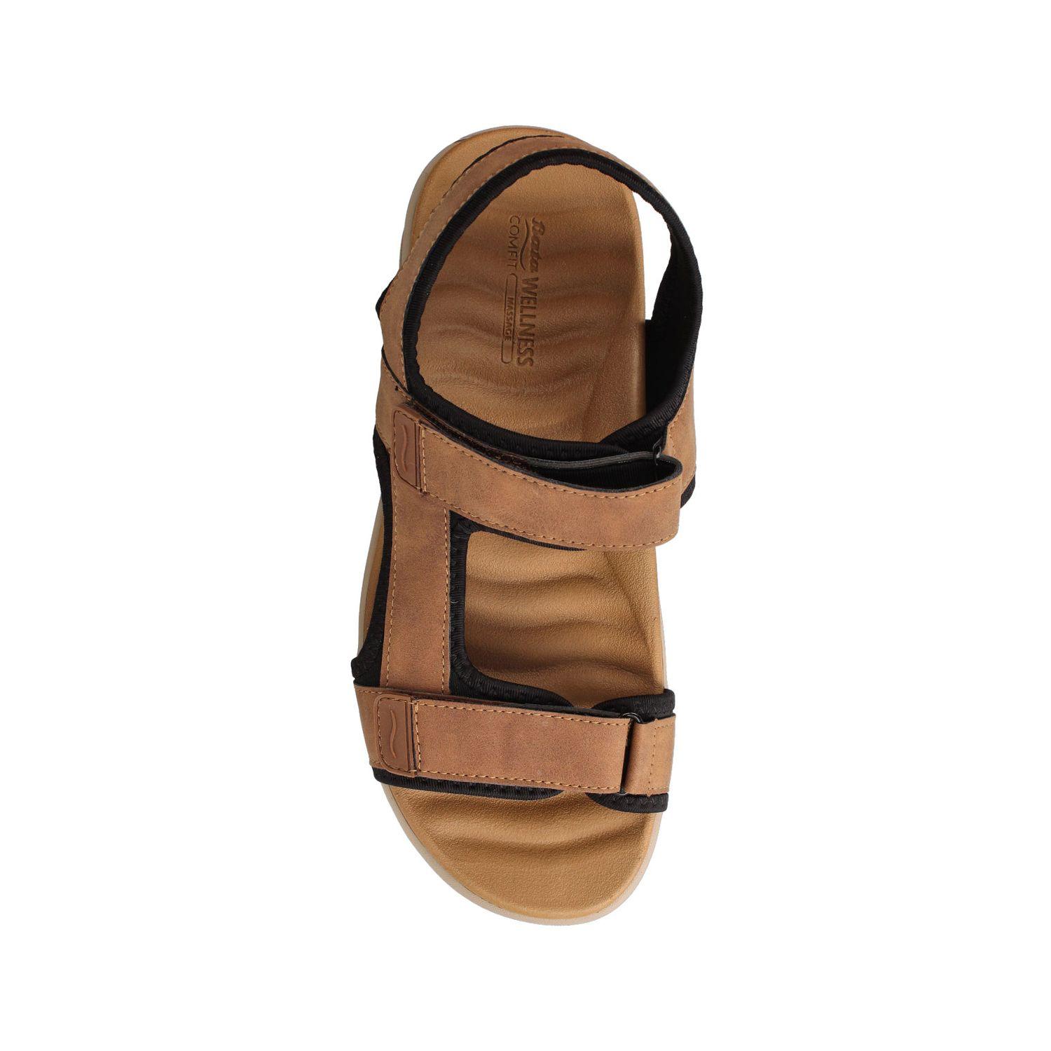 Sandalia Hombre Bata Fabio Café-3