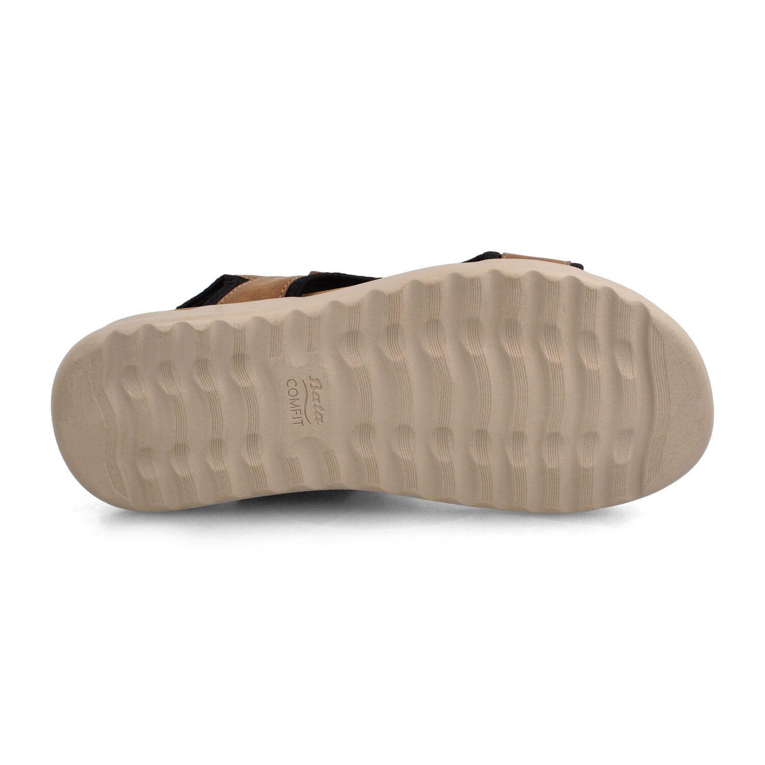 Sandalia Hombre Bata Fabio Café-4