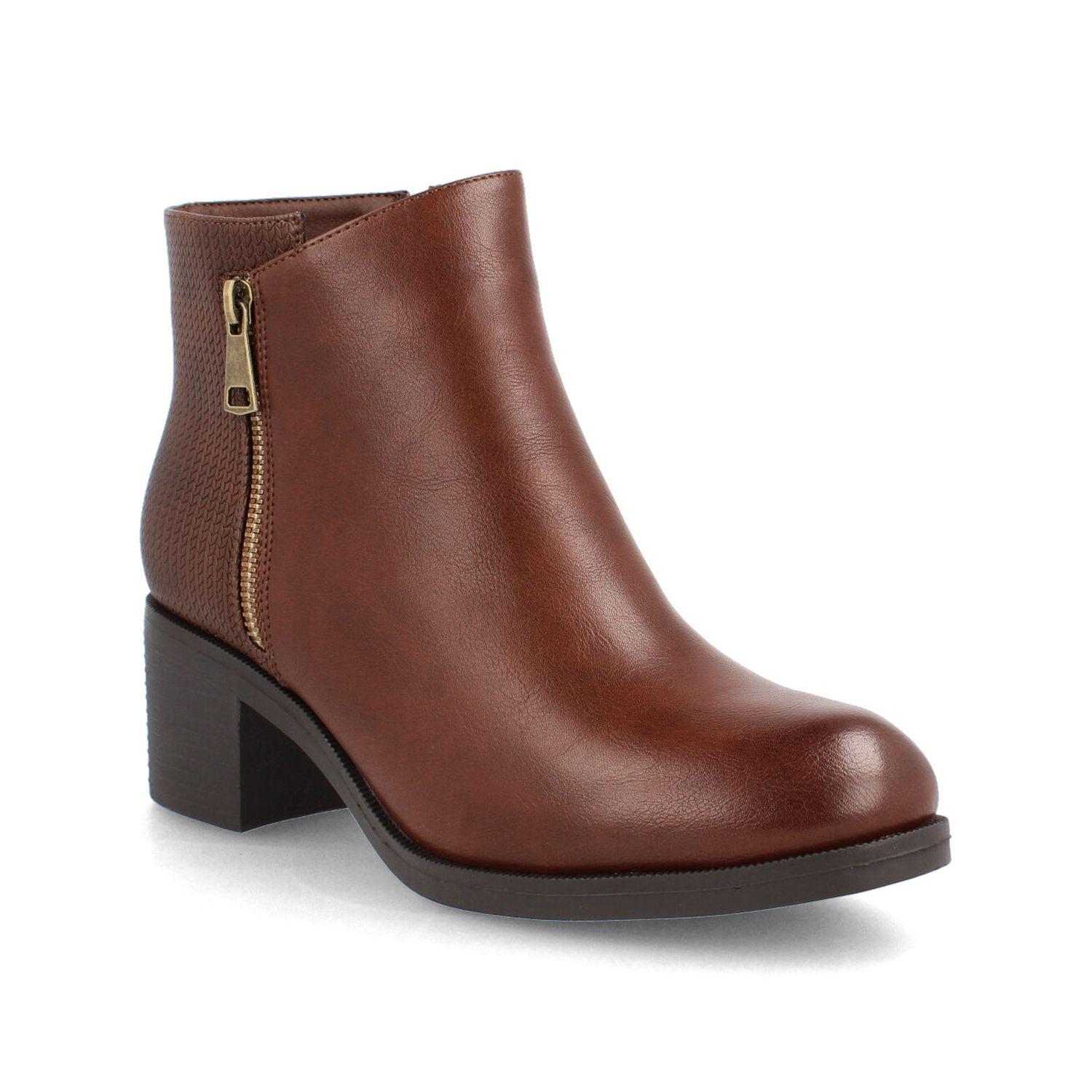 Botín Mujer Bata Maite Cafe-1