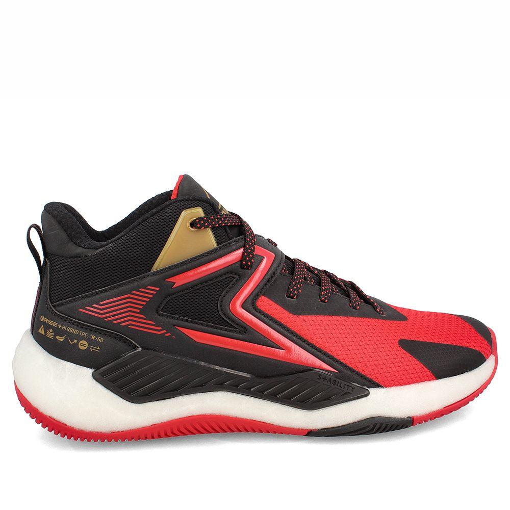Zapatilla Hombre Power Xorise+300 Evo Clutch Negro-Rojo-0