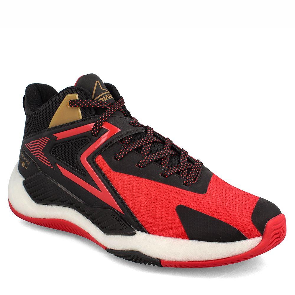 Zapatilla Hombre Power Xorise+300 Evo Clutch Negro-Rojo-1