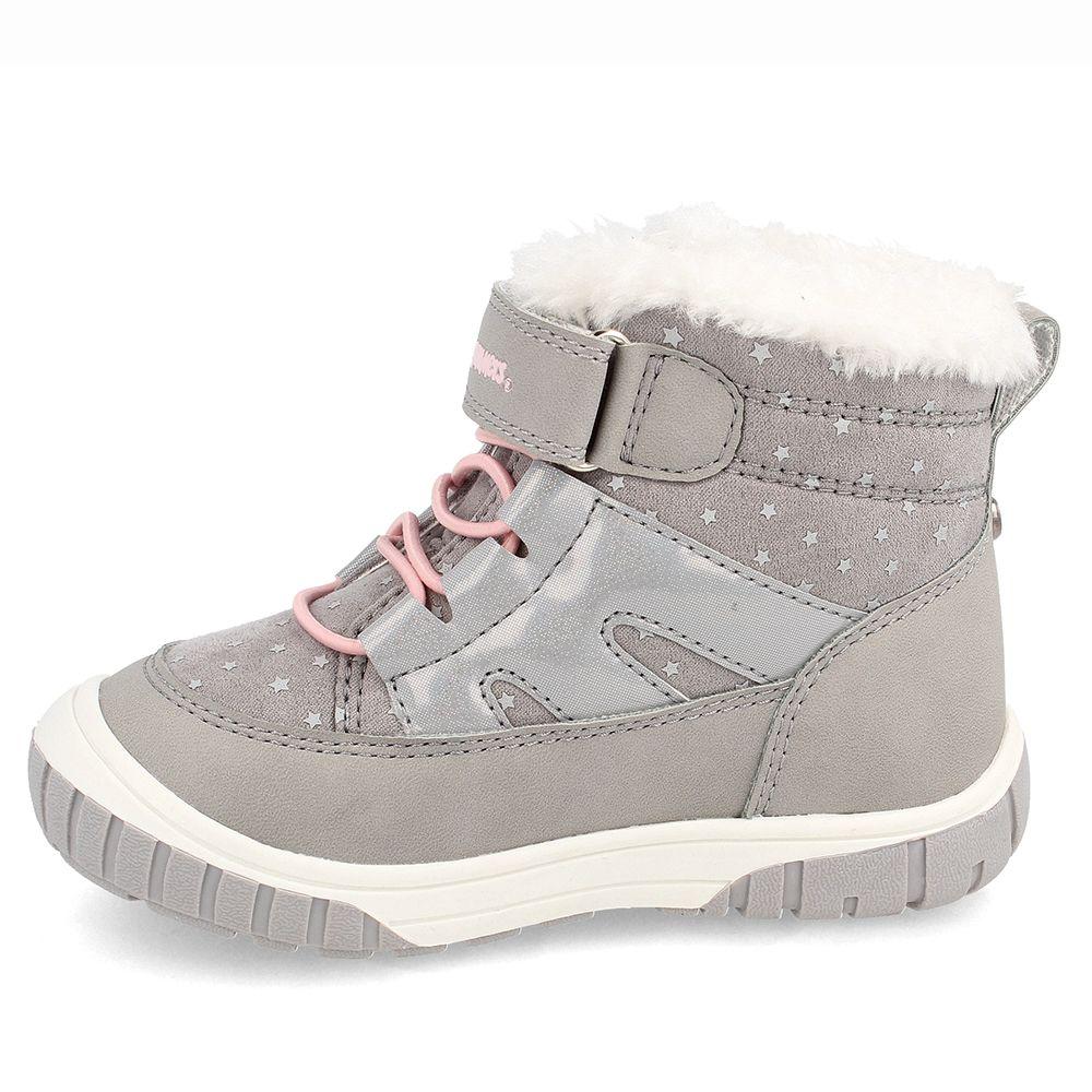 BOTÍN NIÑA BUBBLEGUMMERS STANLEY GRIS 26-29-4