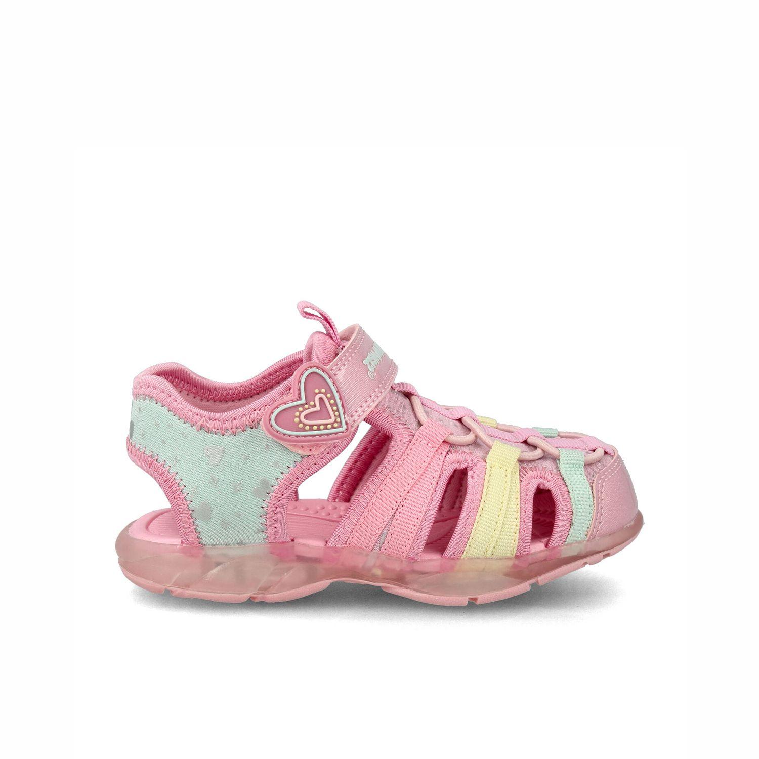 Sandalia  Niña Bubblegummers Unai Rosa - Fucsia-0