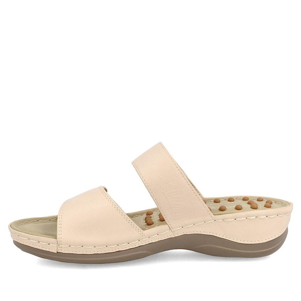 SANDALIA MUJER BATA COMFIT COLETTLE CREMA-1