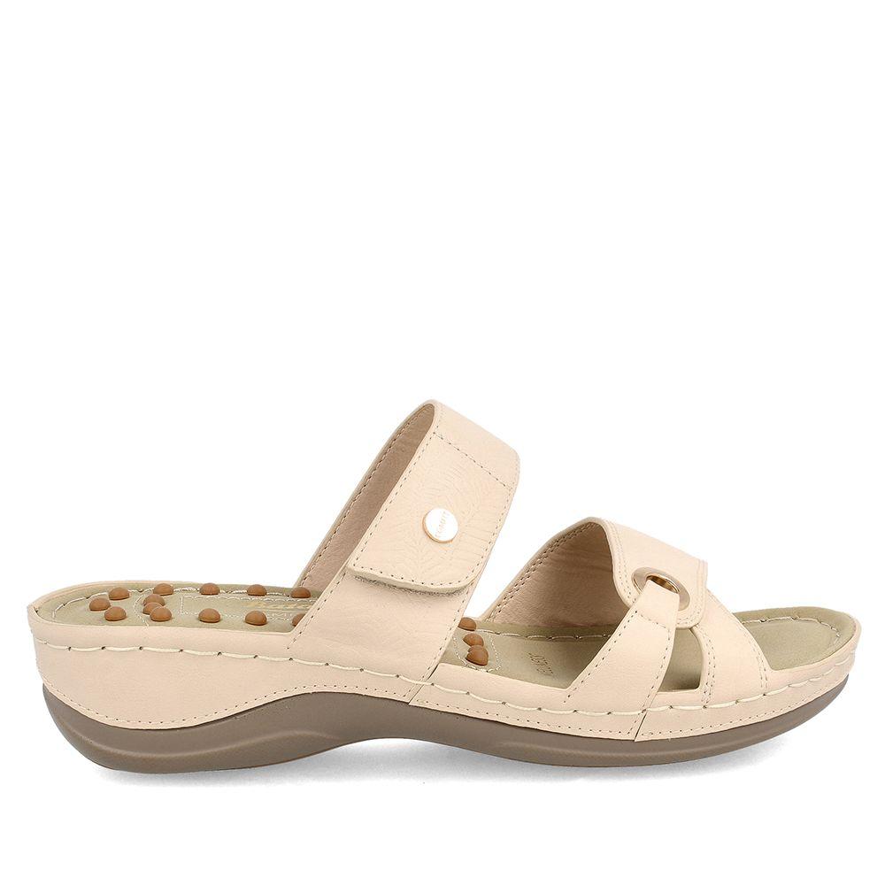 SANDALIA MUJER BATA COMFIT COLETTLE CREMA-4