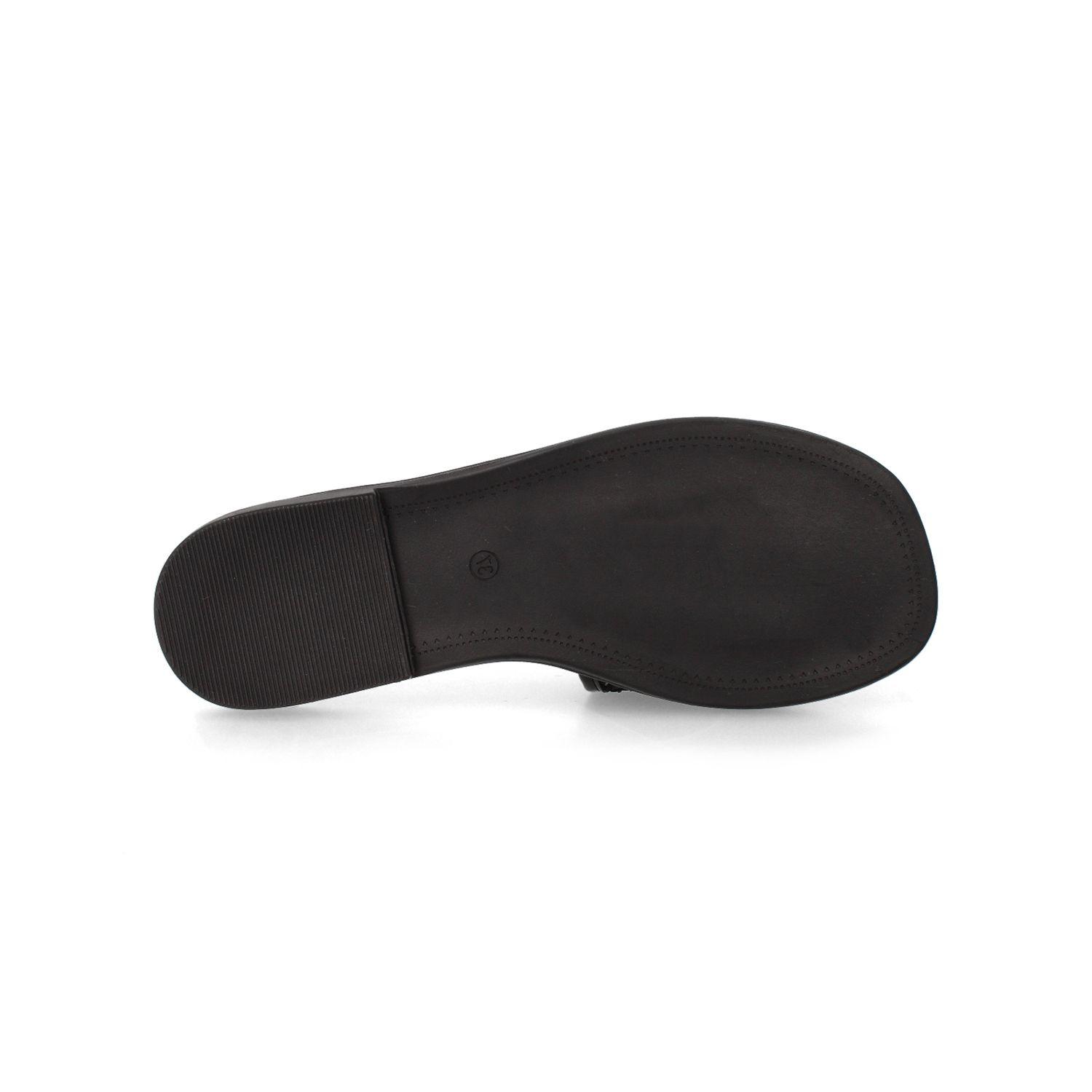 Sandalia Mujer Bata Lucero Negro-4