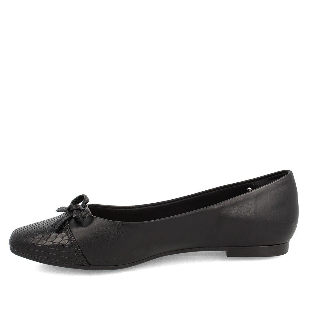 Ballerina Mujer Bata Cerdeña Negro-1