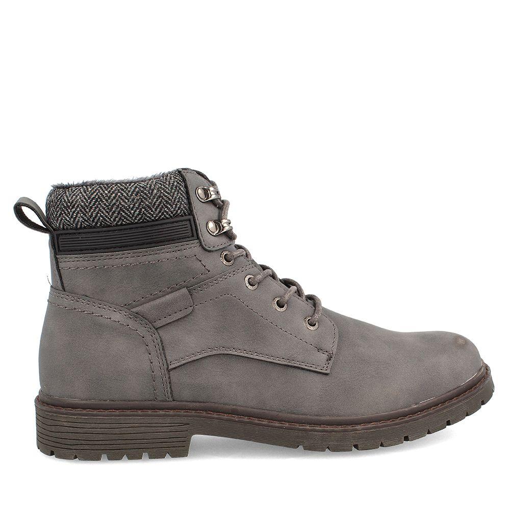 Botín Hombre Bata Tonka Gris-4
