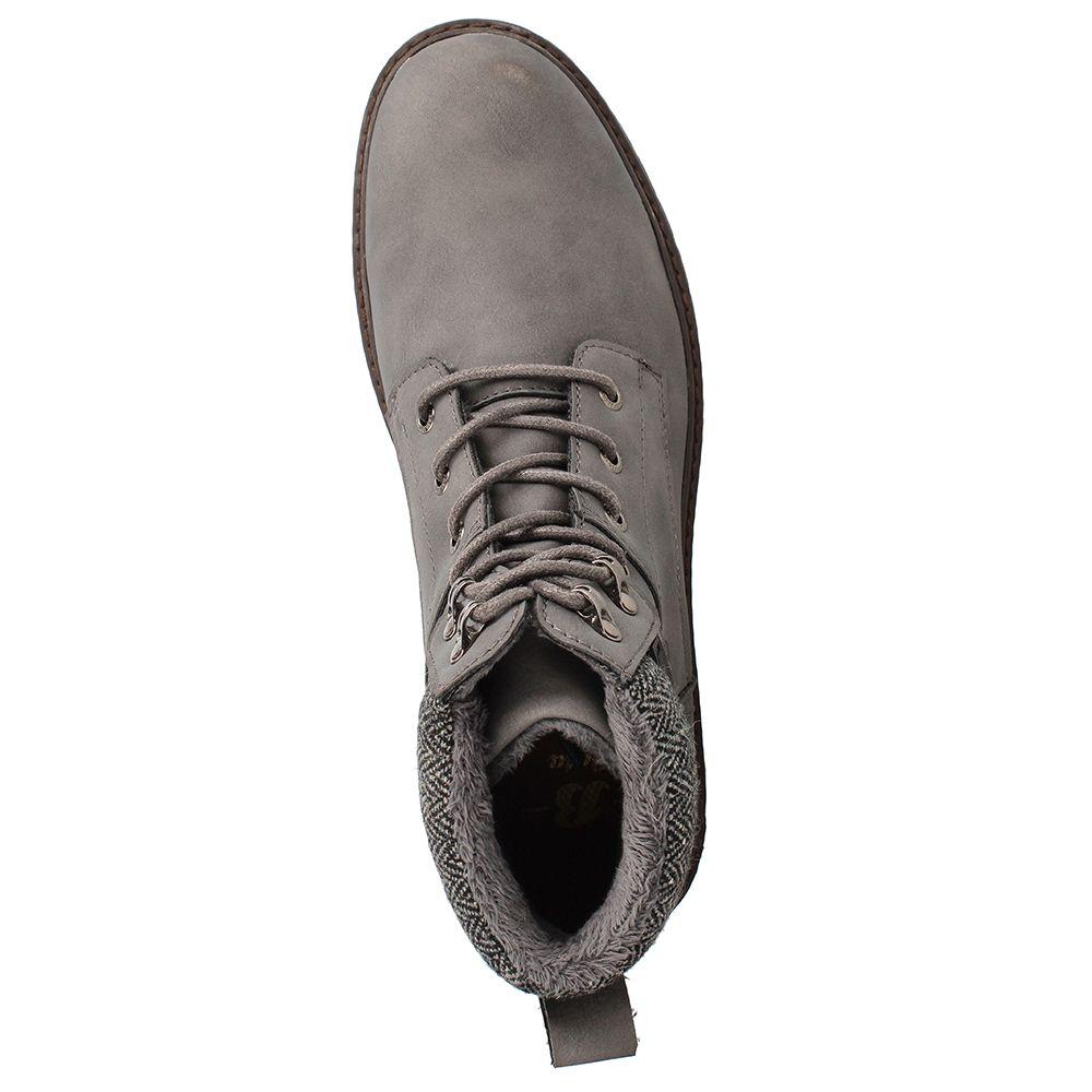Botín Hombre Bata Tonka Gris-5