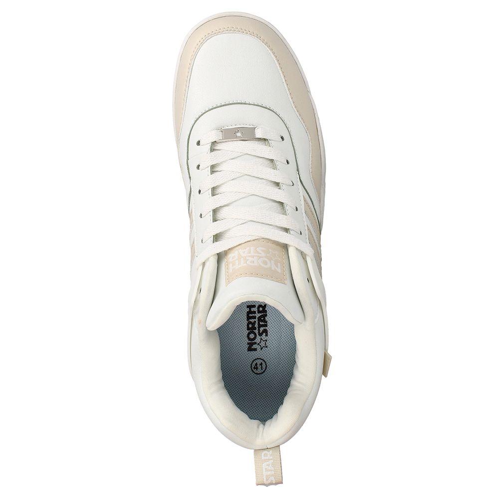 ZAPATILLA HOMBRE NORTH STAR EDDY BLANCO BEIGE-5