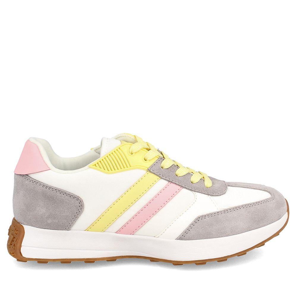 ZAPATILLA MUJER NORTH STAR RETRO RUNNING BLANCO-4