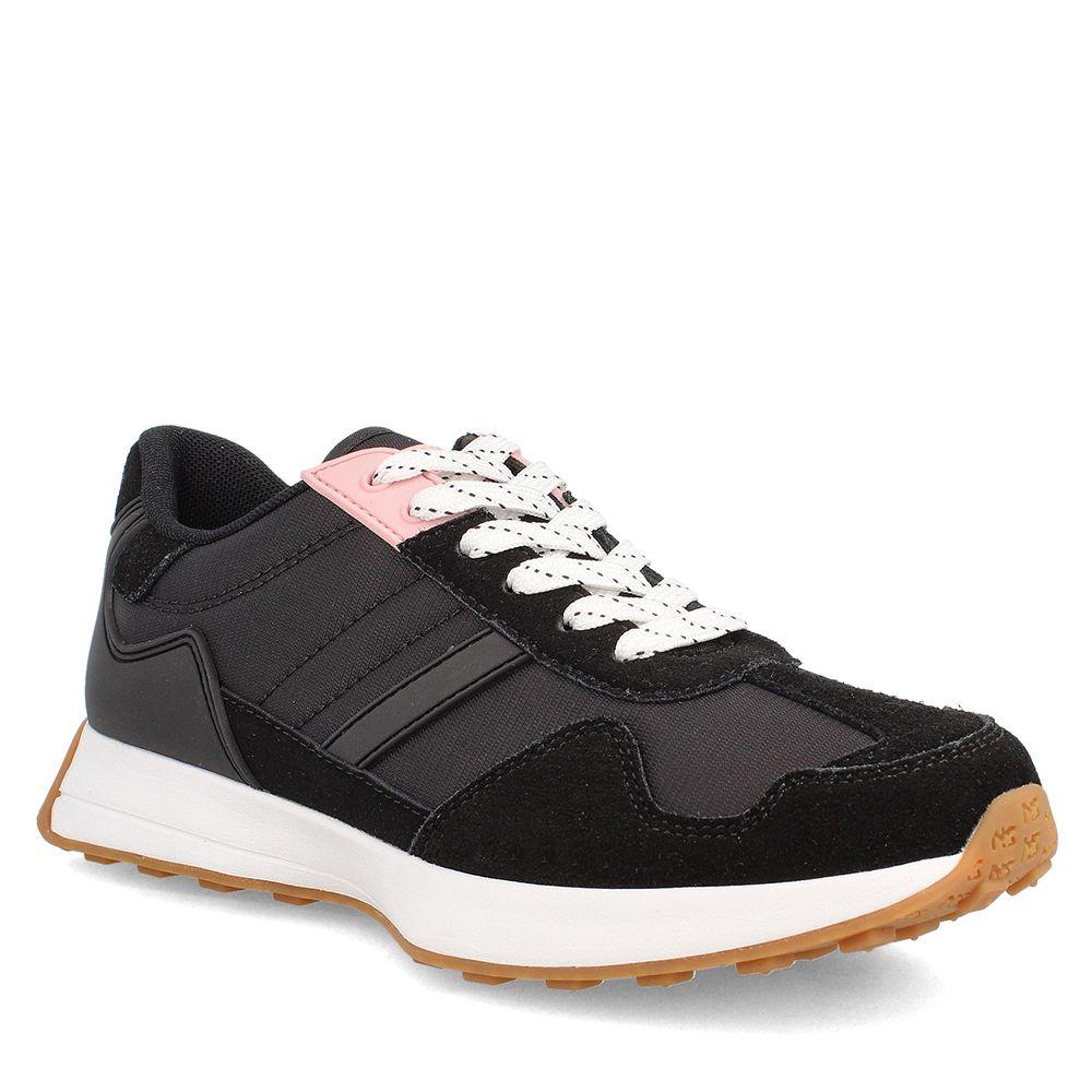 ZAPATILLA MUJER NORTH STAR RETRO RUNNING NEGRO-0