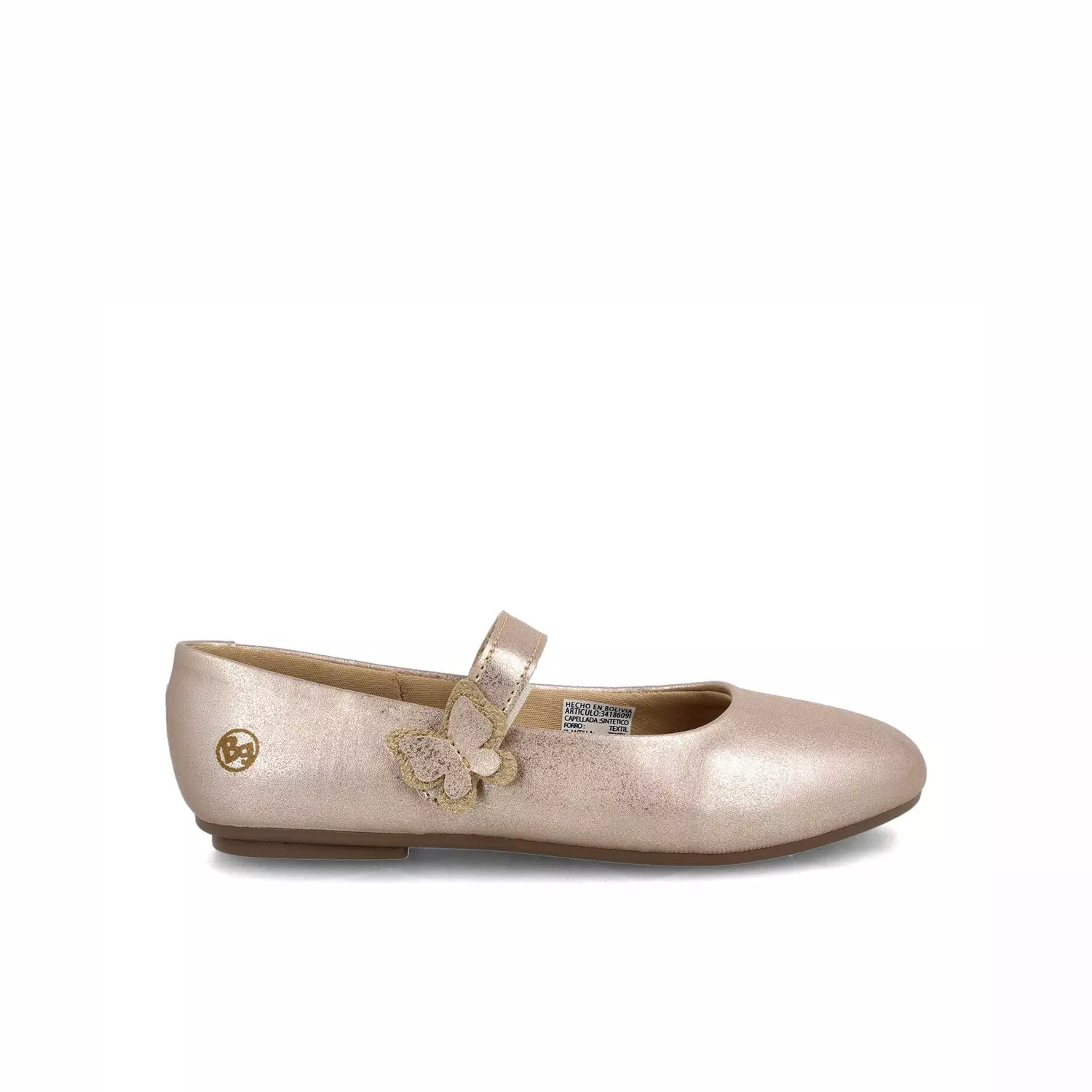 Ballerina Niña Bubblegummers Pily Dorado-0