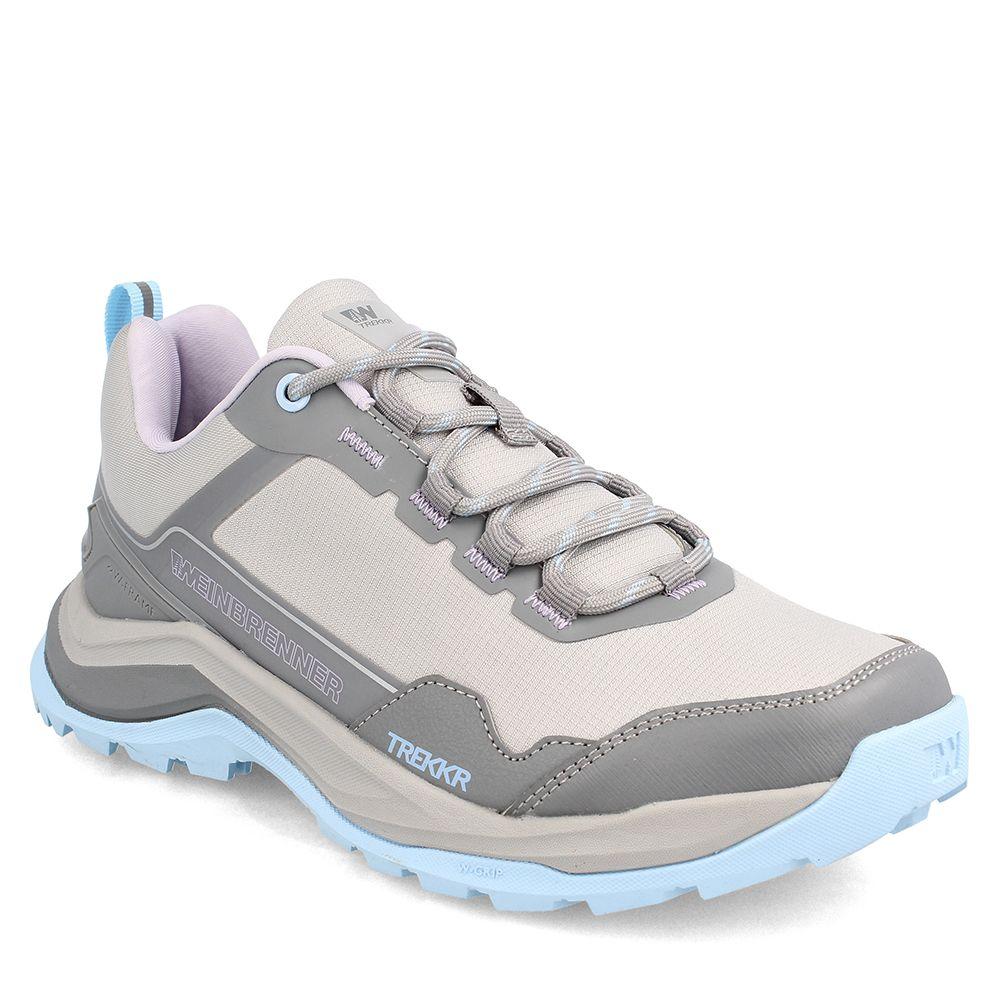 Zapatilla Mujer Weinbrenner Trekkr300 Gris-Morado-Azul-0