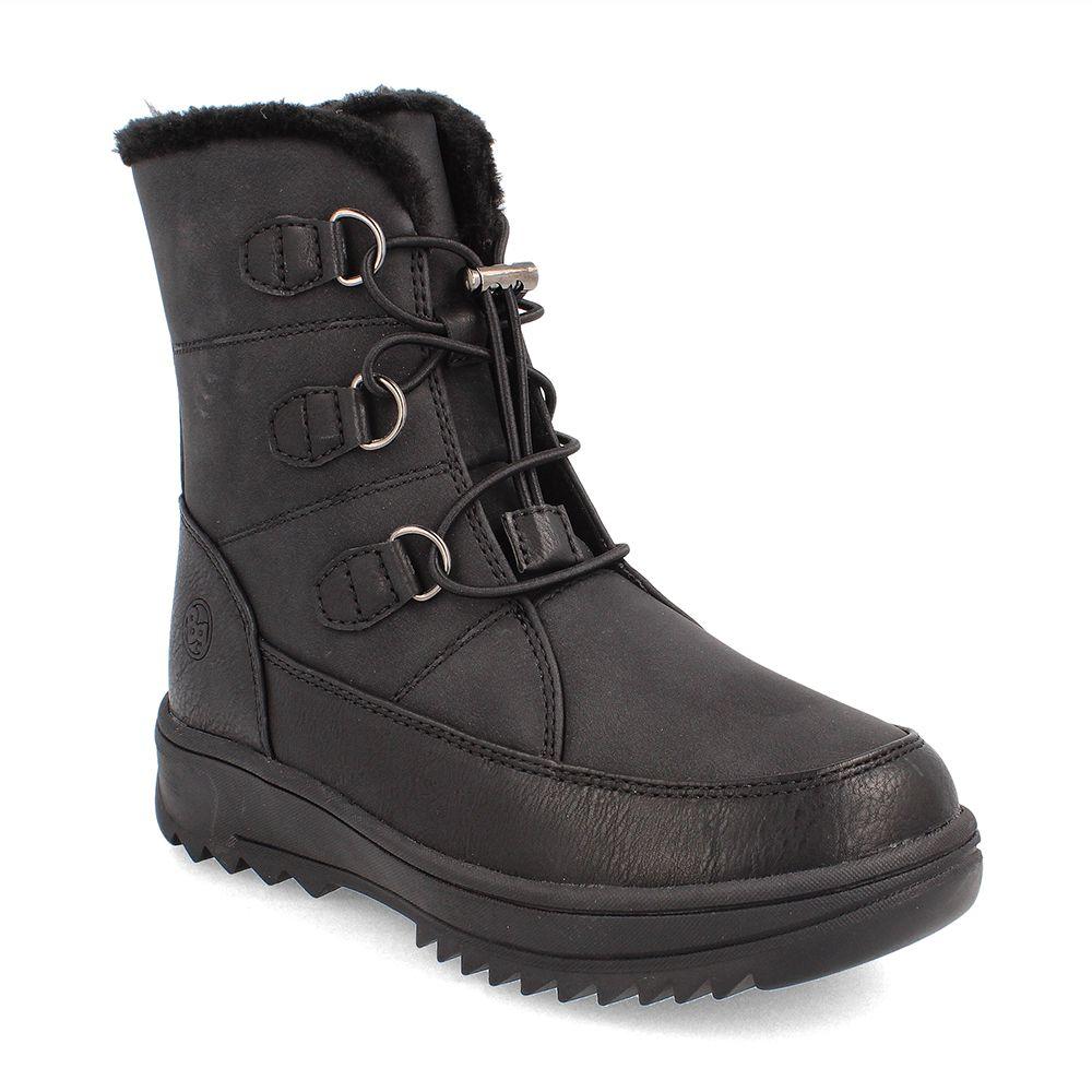 BOTA NIÑA BUBBLEGUMMERS GEO EARTH NEGRO 30-33-0