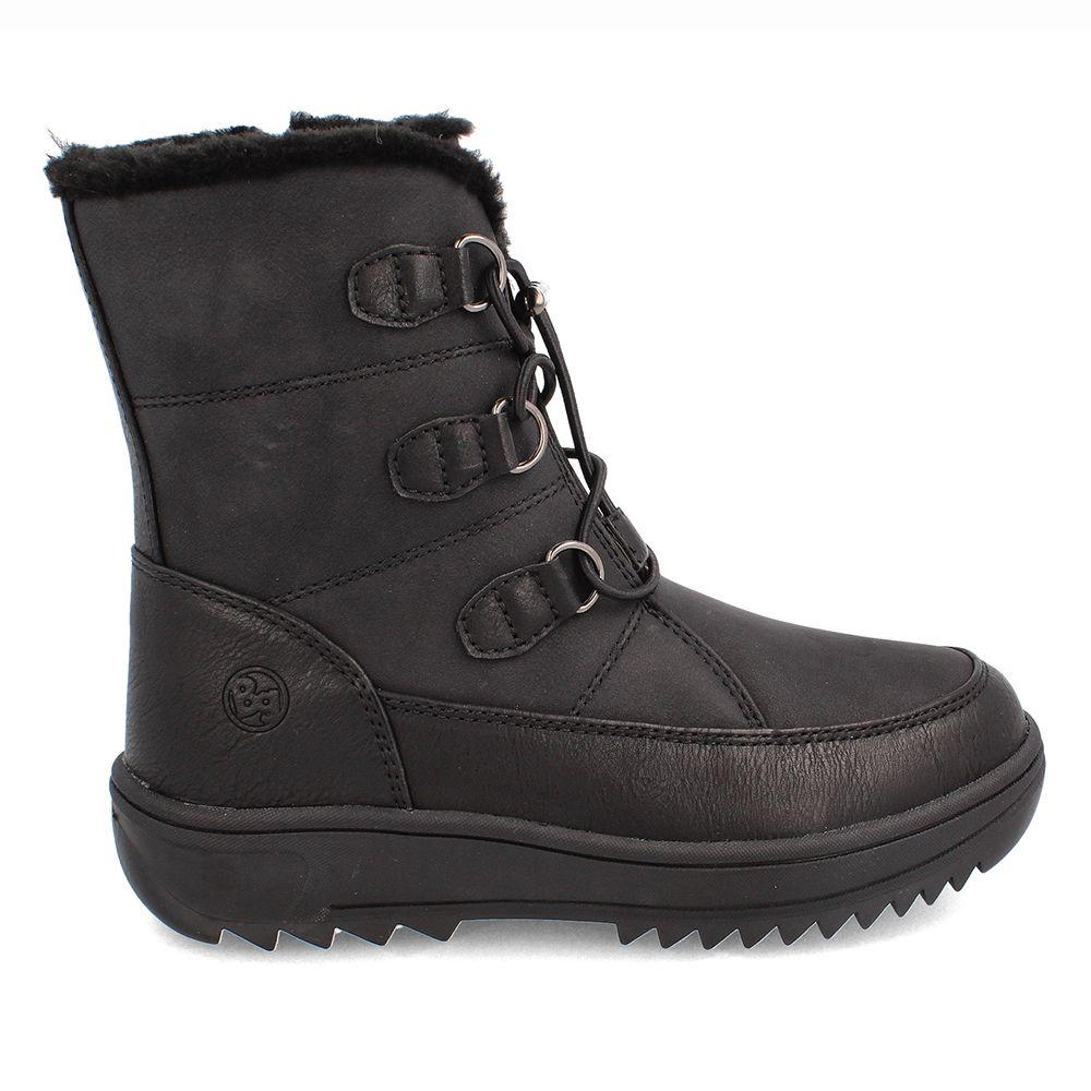 BOTA NIÑA BUBBLEGUMMERS GEO EARTH NEGRO 30-33-4