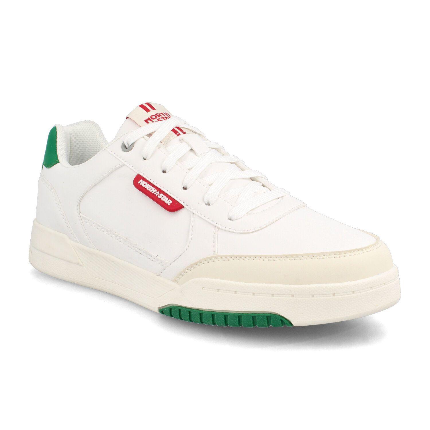 Zapatilla Hombre North Star Anne Blanco-Verde-1