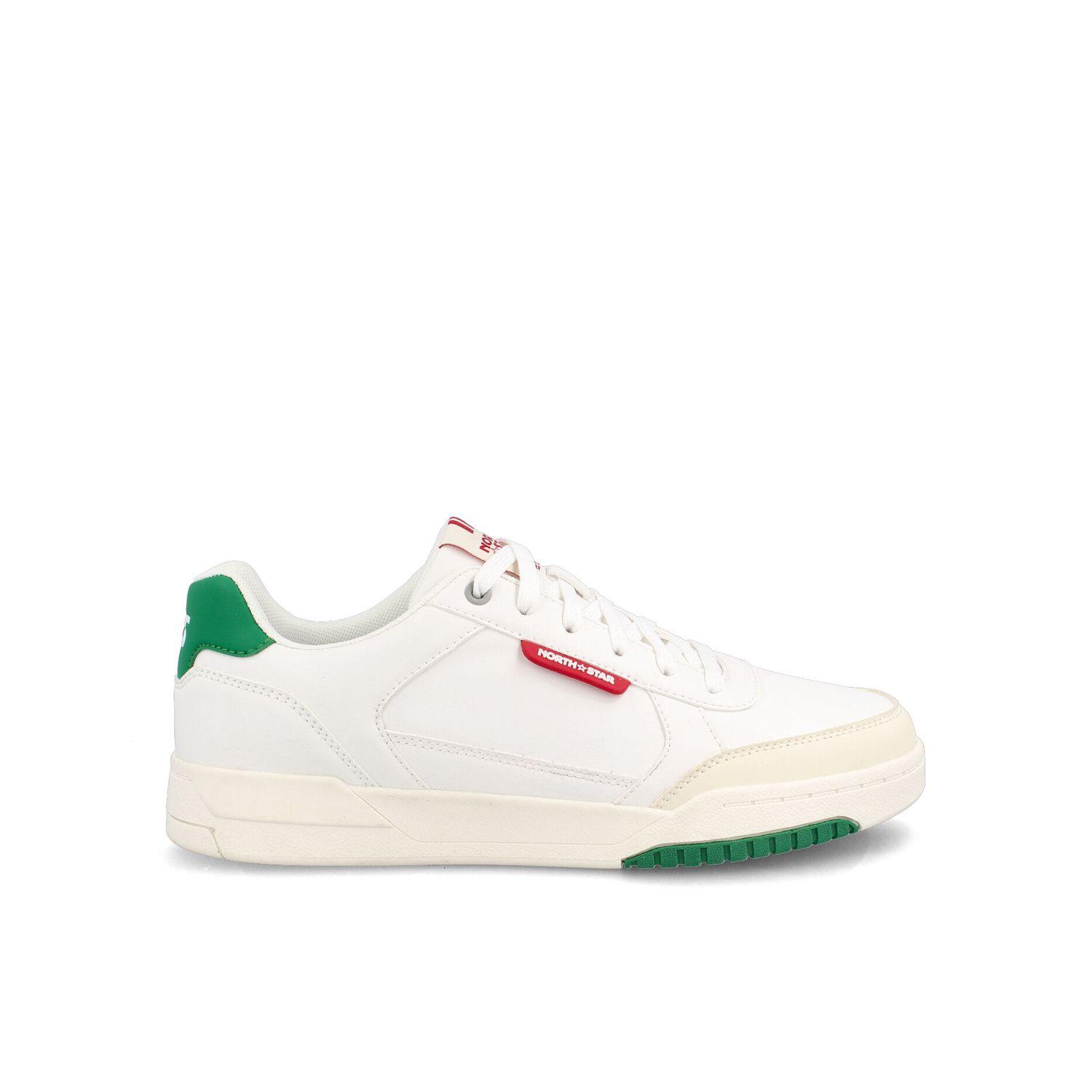 Zapatilla Hombre North Star Anne Blanco-Verde-0