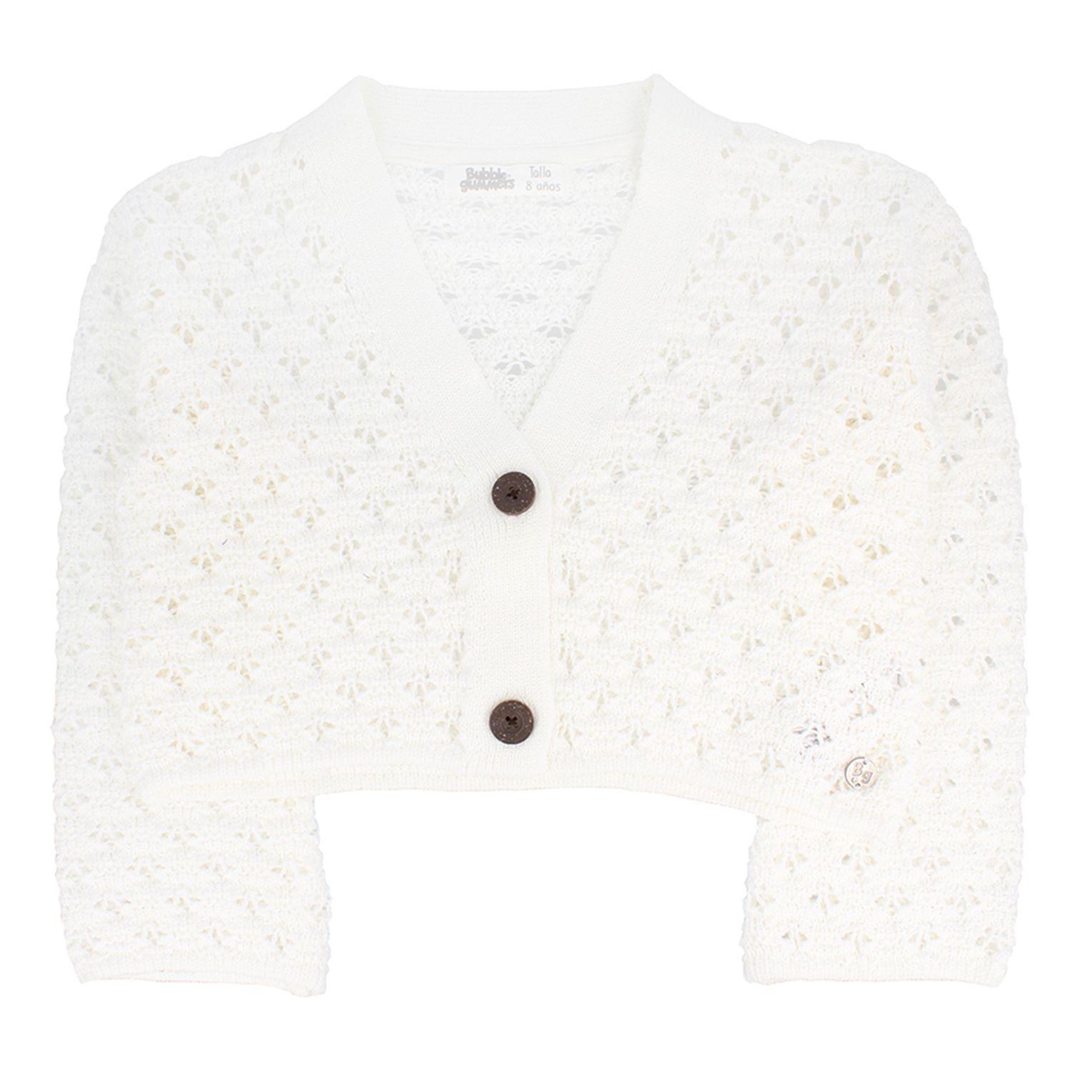 Sweaters Niña Bubblegummers Garden Crema-0