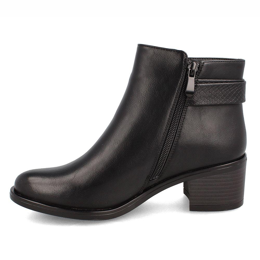 Botín Mujer Bata Gloria Negro-1