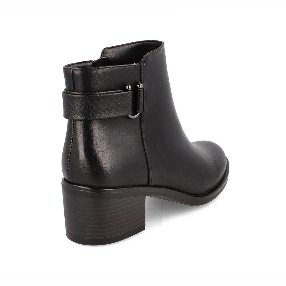 Botín Mujer Bata Gloria Negro-3