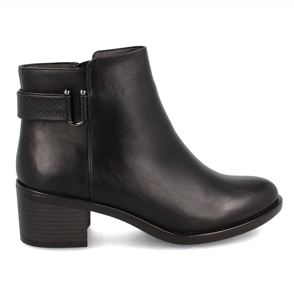 Botín Mujer Bata Gloria Negro-4