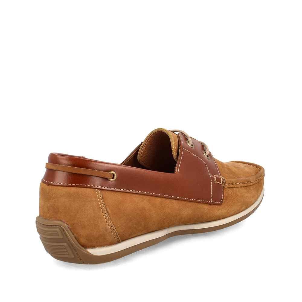 ZAPATO HOMBRE BATA OLE MARRÓN CLARO-3