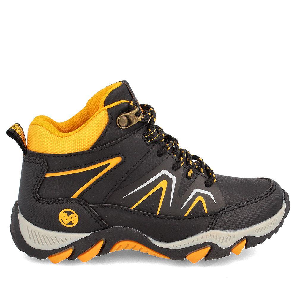 ZAPATILLA NIÑO BUBBLEGUMMERS HIMALAYA NEGRO - MOSTAZA 34-38-4