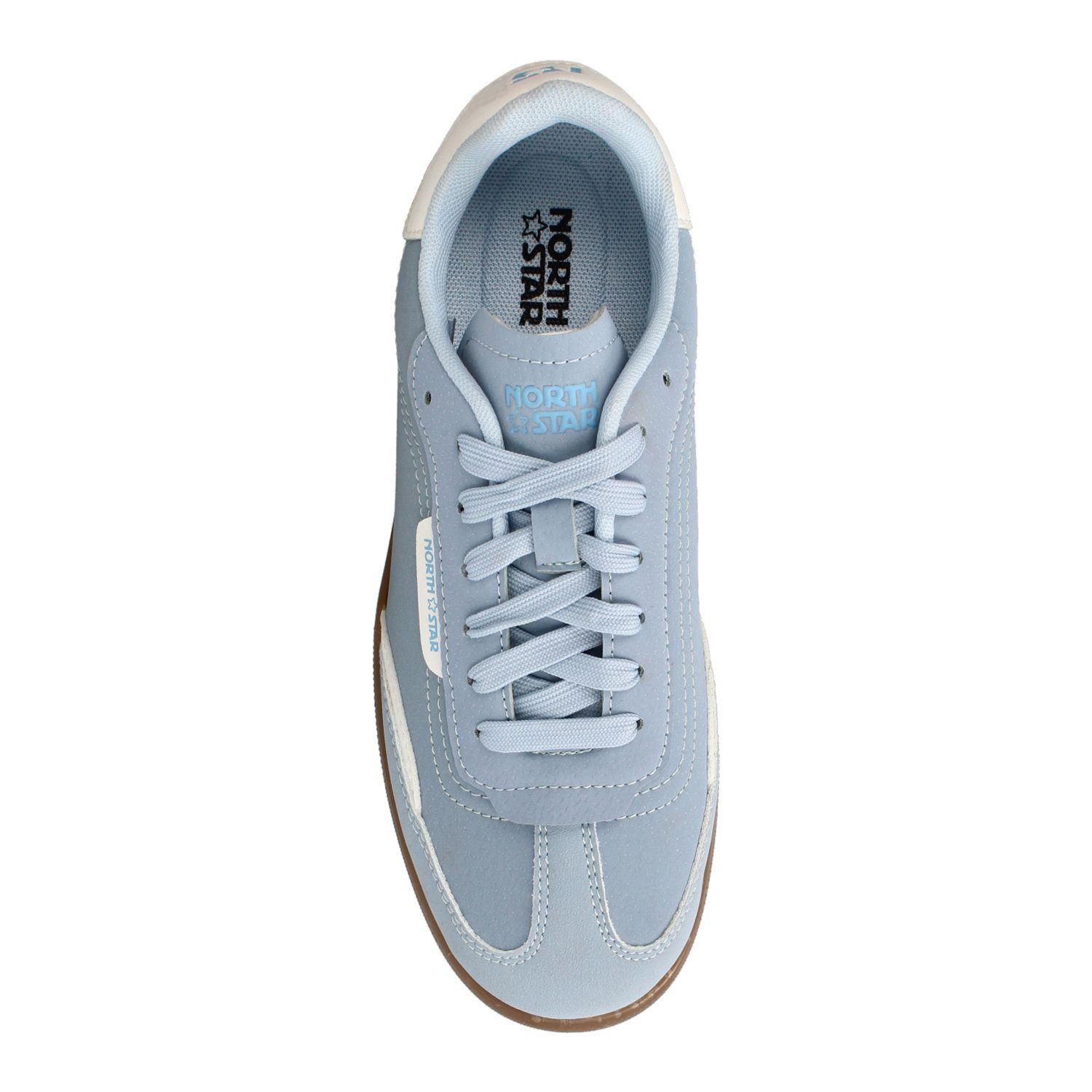 Zapatilla Mujer North Star Striker Celeste-3