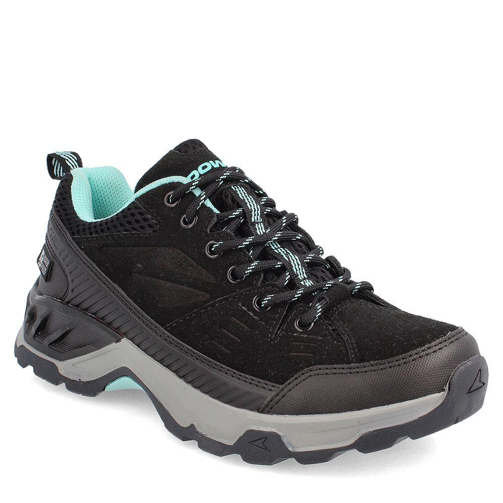 ZAPATILLA OUTDOOR MUJER POWER H20 NEGRO - TURQUESA-0