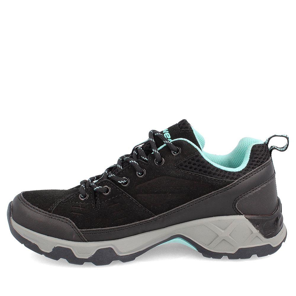 ZAPATILLA OUTDOOR MUJER POWER H20 NEGRO - TURQUESA-1