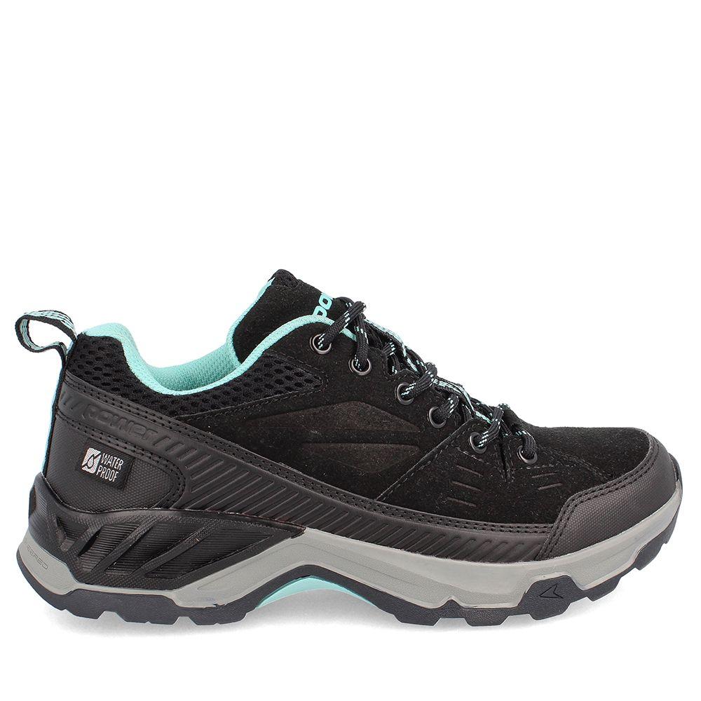 ZAPATILLA OUTDOOR MUJER POWER H20 NEGRO - TURQUESA-4
