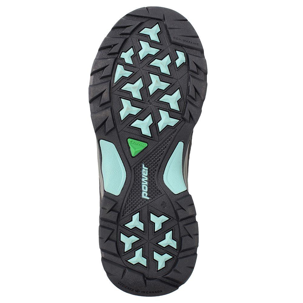 ZAPATILLA OUTDOOR MUJER POWER H20 NEGRO - TURQUESA-6