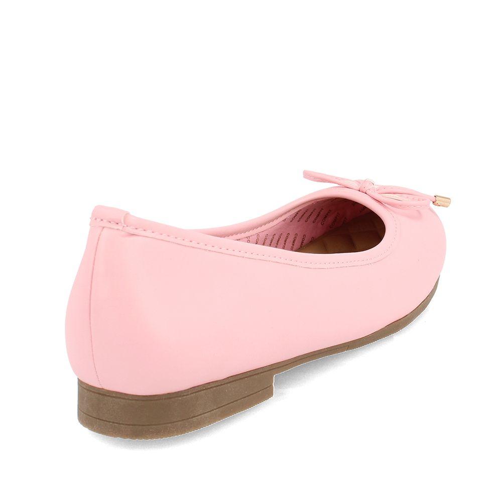 BALLERINA BATA MUJER CLAUDINE ROSADO-3