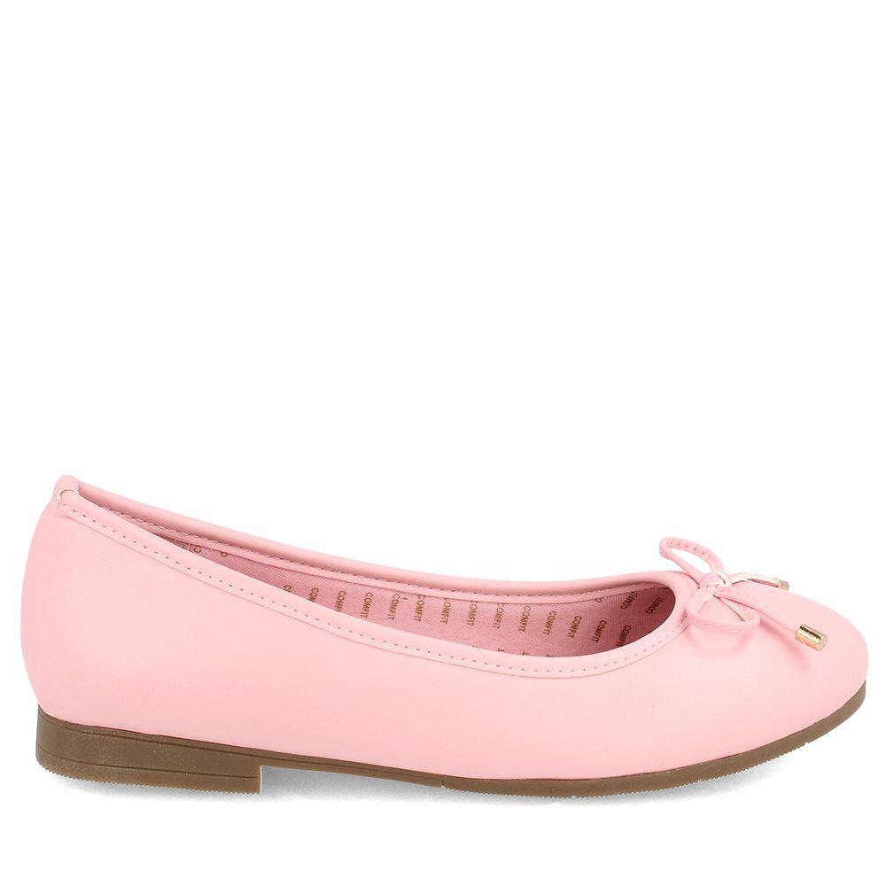 BALLERINA BATA MUJER CLAUDINE ROSADO-4