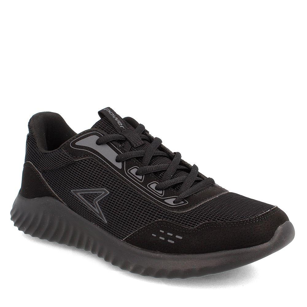 Zapatilla Escolar Hombre Power Alter Negro-0