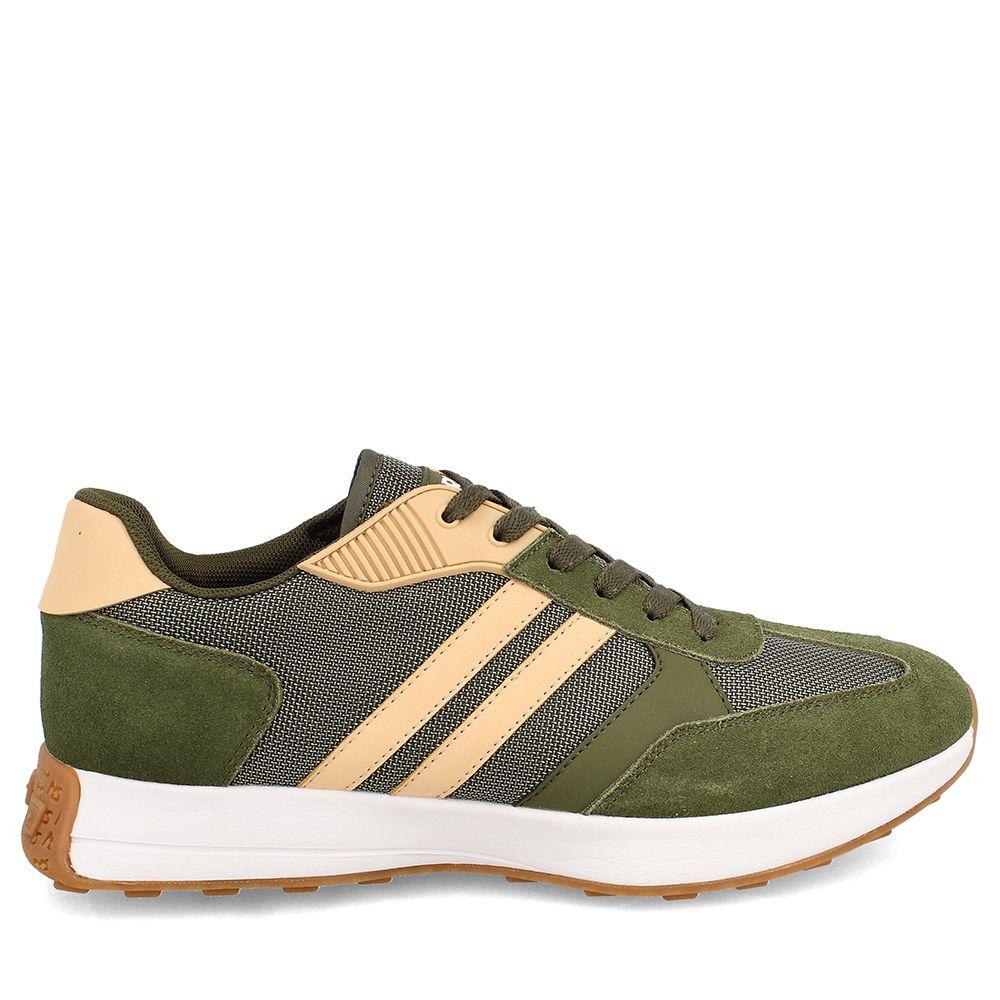 ZAPATILLA HOMBRE NORTH STAR RETRO RUNNING VERDE-4