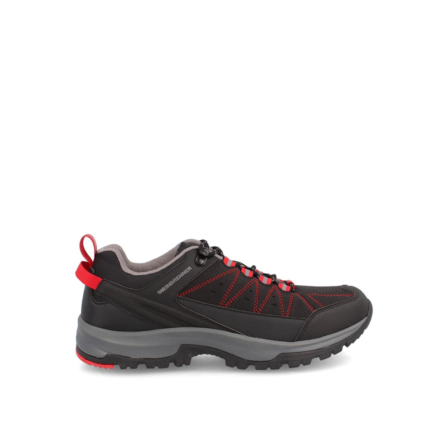Zapatilla Hombre Weinbrenner Ascent Low Negro-Rojo-0