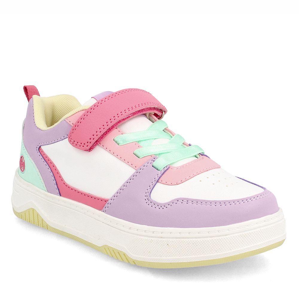 Zapatilla Niña Bubblegummers Centennial Lila-Blanco-0
