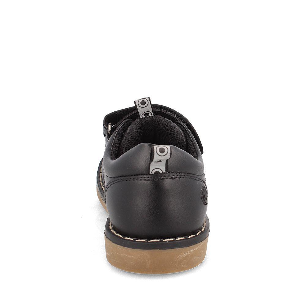 ZAPATO ESCOLAR NIÑA BUBBLEGUMMERS BABY STAR NEGRO 34-38-2