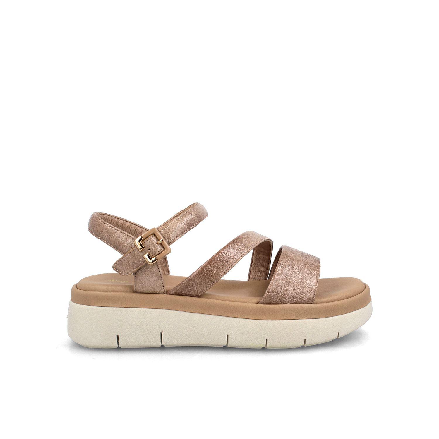 Sandalia Mujer Bata Felicia Café-0