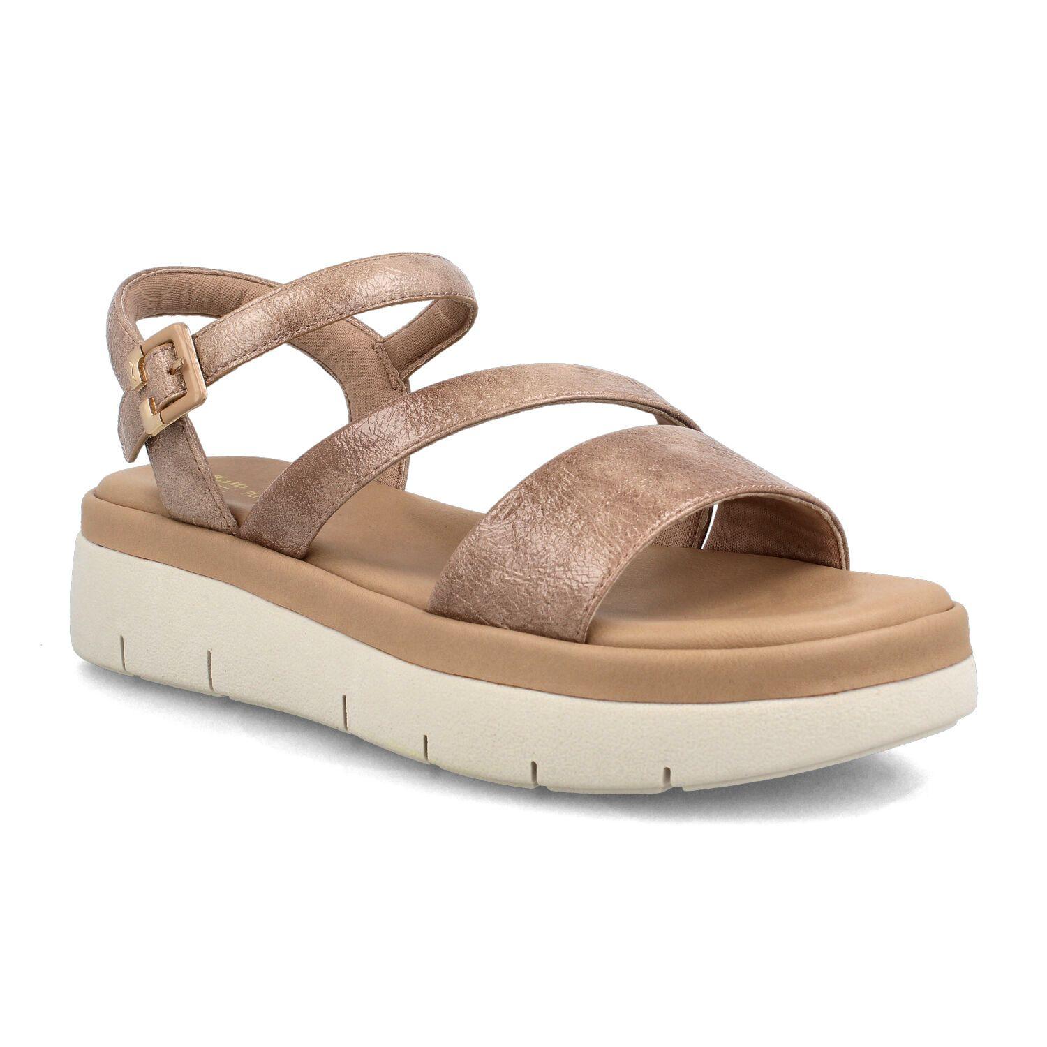 Sandalia Mujer Bata Felicia Café-1