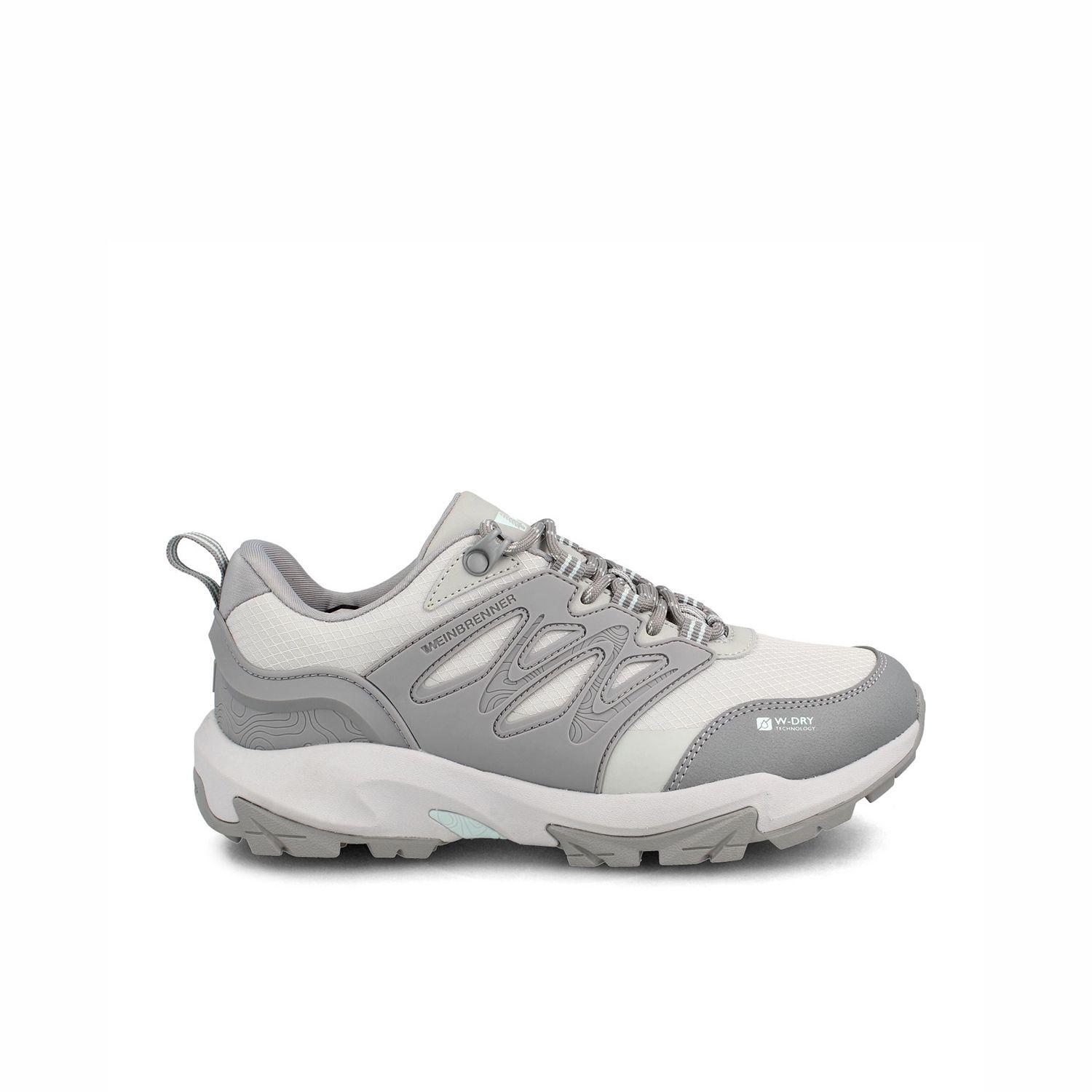 Zapatilla Outdoor Mujer Weinbrenner X-Hiker Drift Low Gris-0