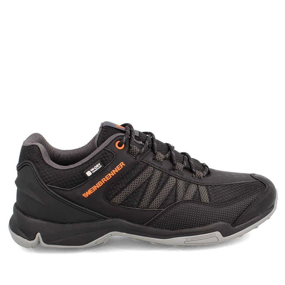 Zapatilla Hombre Weinbrenner Serra Low Negro-Gris-4