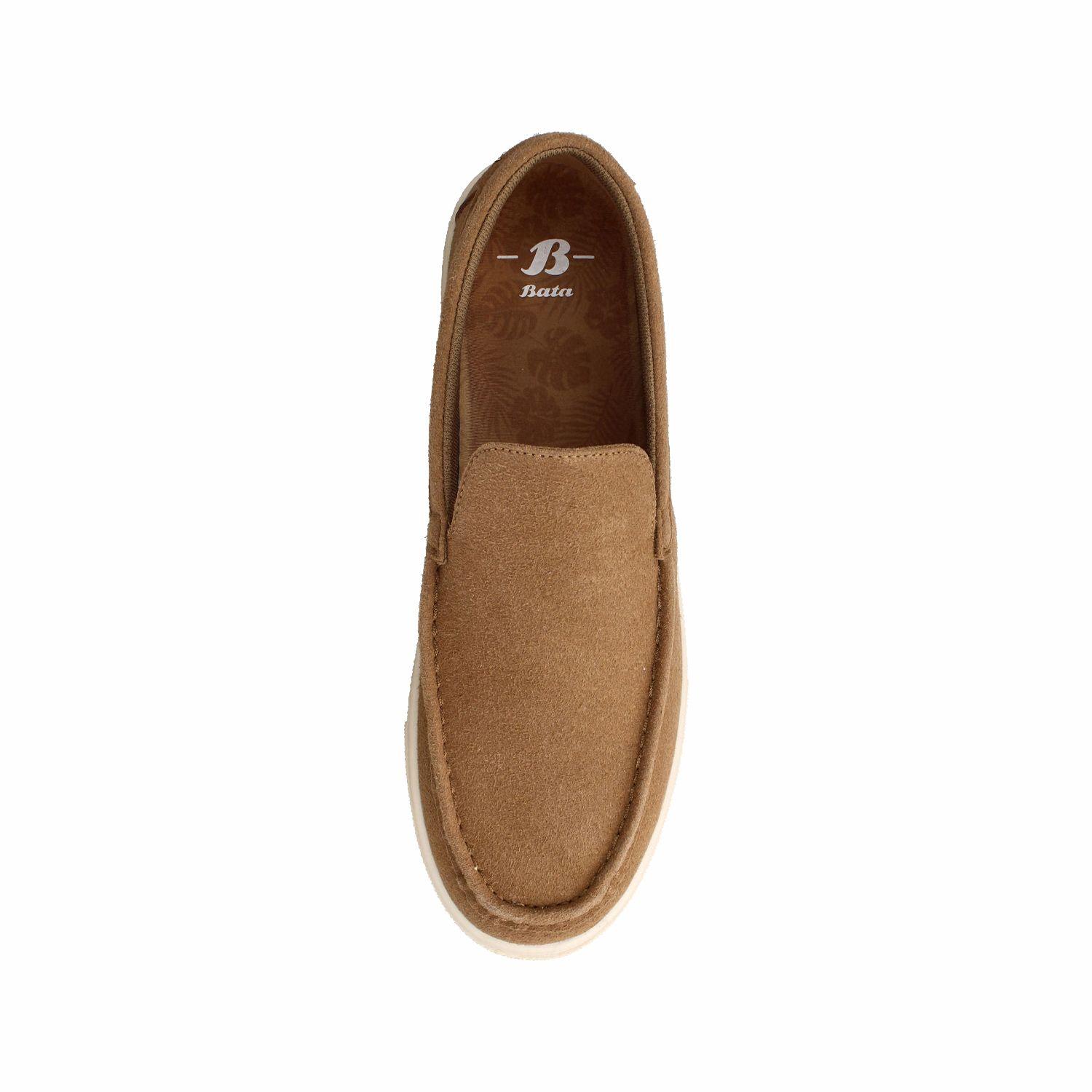 Mocasin Hombre Bata Riota Café-3