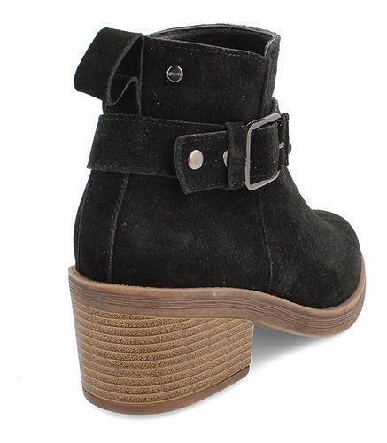 BOTÍN BATA BIANCA HEBILLA NEGRO MUJER-4