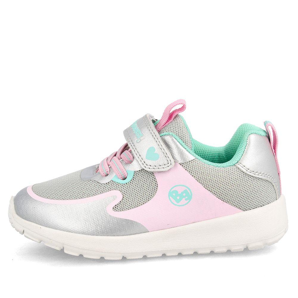 ZAPATILLA NIÑA BUBBLEGUMMERS WALTER PLATEADO 22-25-3