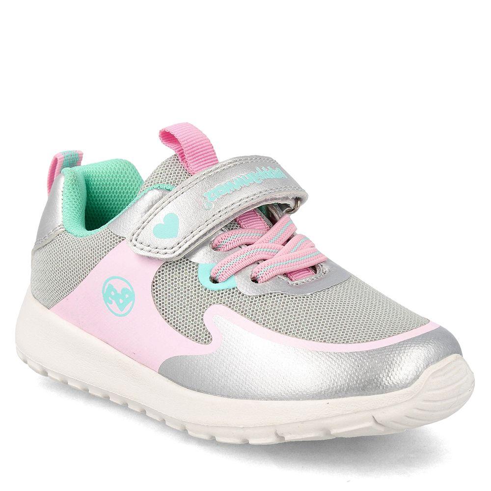 ZAPATILLA NIÑA BUBBLEGUMMERS WALTER PLATEADO 22-25-4