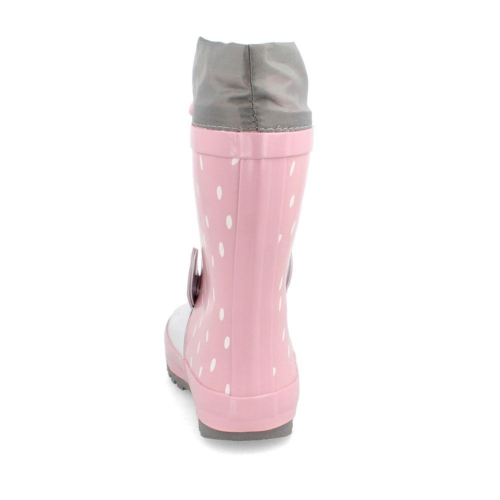 BOTA DE AGUA NIÑA BUBBLEGUMMERS LITTLE BUNNY ROSADO 30-33-2